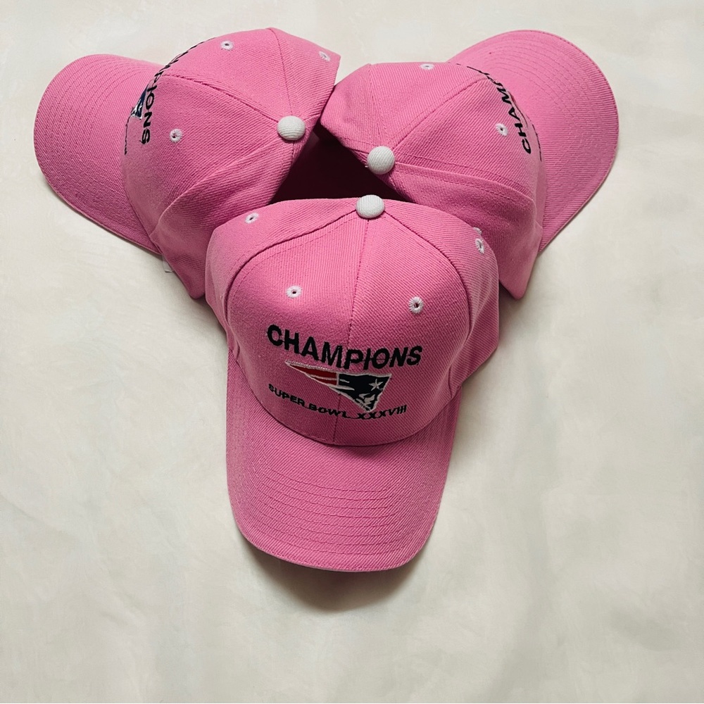 3 HAT. Champions Super Bowl. Brand new.